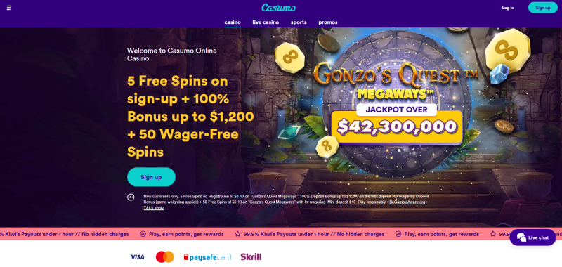 casumo online casino new zealand