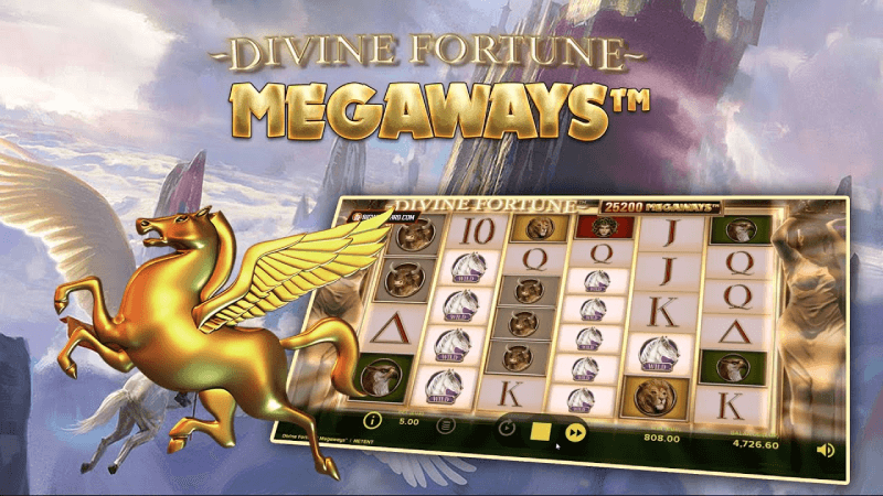 divine fortune megaways slot game