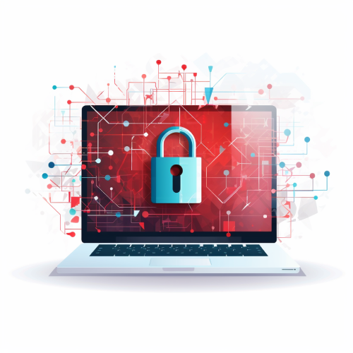website security lock screen laptop