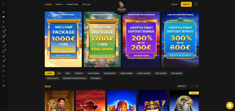 horus online casino new zealand