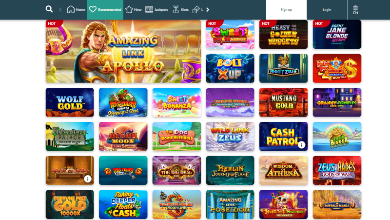 jackpot molly online casino games