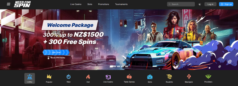 Need for spin online casino