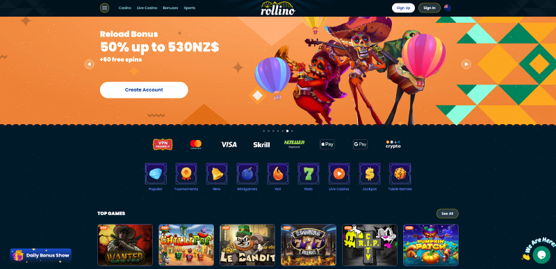 rollino online casino new zealand