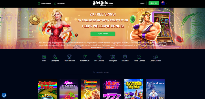 slotsite online casino new zealand