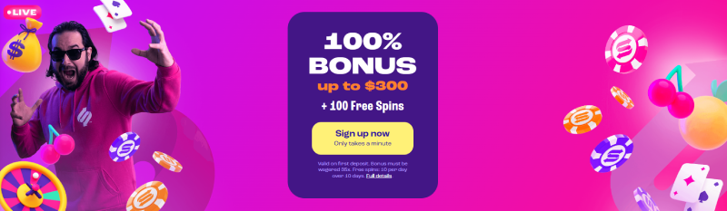 spinz casino welcome bonus